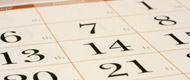 Calendar of Events