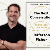 Photograph to promote virtual author talk with Jefferson Fisher