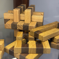 photo of a wooden puzzle