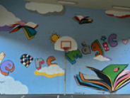 mural on wall