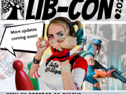 West Linn Public Library Comic Con also known as Lib Con 2021 Flyer