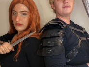 Jace Herondale and Clary Fairchild from The Mortal Instruments by Cassandra Clare