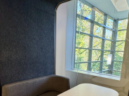 Alternate interior view of four person pod