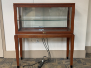 photo of a display case