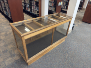 photo of a display case