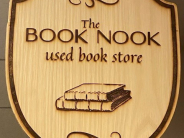 Book Nook hanging sign