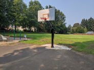 New basketball hoop
