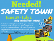 Safety Town Volunteers needed