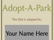 Adopt-A-Park Sign