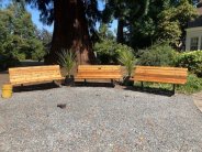 Benches installed by an Eagle Scout