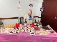 Lyn's wonderful chocolate making!