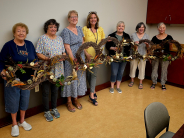 Wreath making craft class