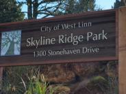 Skyline Ridge Park Sign
