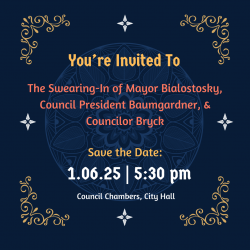 council swearing in invitation