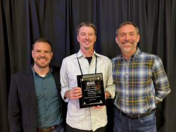  (from left to right) Community Development Director Steve Koper, Senior Planner Darren Wyss, and City Manager John Williams