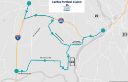 Map for Cambia LPGA Portland Classic Traffic 