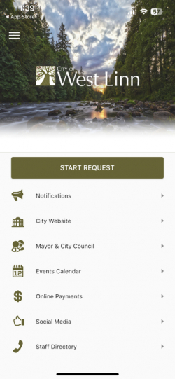 image of app interface