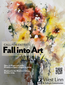 Poster advertising Call for Artists