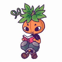 pumpkin teen reading