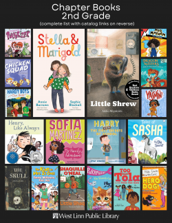 Chapter Books for 2nd Grade