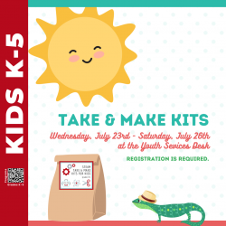 Summer STEAM Take & Make Kits