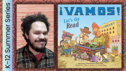 Picture of Raul the THird with his book cover