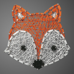 Picture of fox string art to promote program