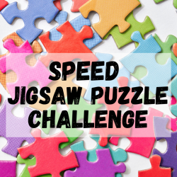 Cover photo for speed jigsaw puzzle challenge