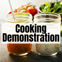 Photo to promote cooking demo
