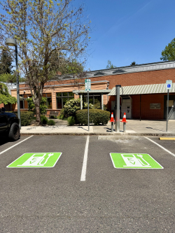Two EV Charging spots