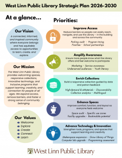 Strategic Plan At A Glance
