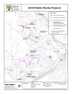 20018 Public Works Projects Map Image