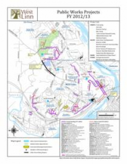 Sample of project map