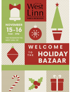 2025 West Linn Holiday Bazaar