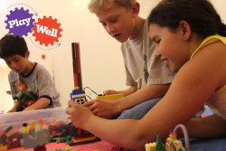 Building with Legos photo