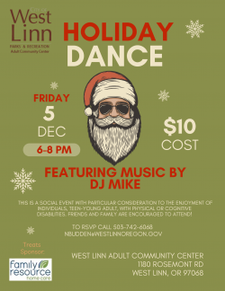 Holiday Dance Flyer