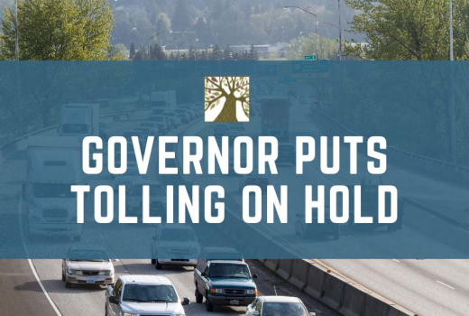 Governor Puts Tolling on Hold