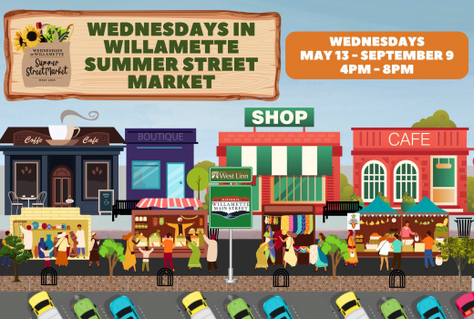 Summer street market promotional image