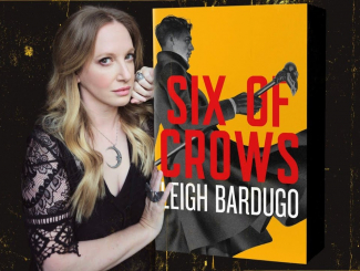 Image to promote upcoming author interview with Leigh Bardugo