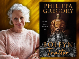 Image to promote upcoming author interview with Philippa Gregory