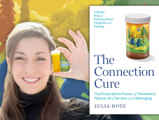 Photo to promote online author talk