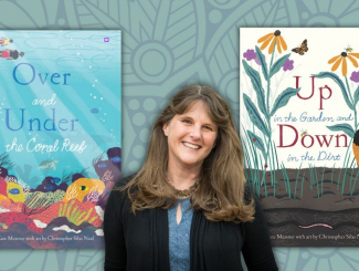 Photo to promote online author talk