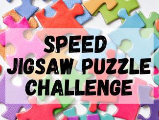 Cover photo for speed jigsaw puzzle challenge