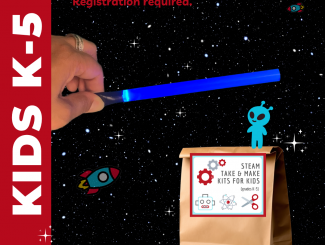 STEAM Take & Make Kits: LED Lightsabers