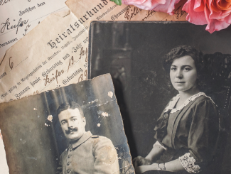 Image to promote getting started with genealogy program