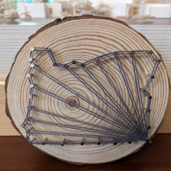 Photograph of the July Adult Take & Make String Art Oregon